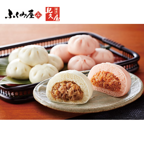 「長崎ふくみ屋＆博多紀久屋」　ぶたまんセット