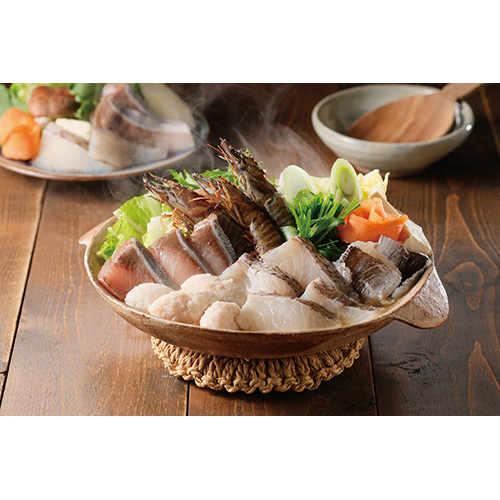 絆屋 大分海鮮寄せ鍋セット KZ−5544 絆屋 大分海鮮寄せ鍋セット KZ−5544