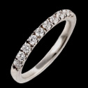ダイヤモンド０．５ｃ　ｔ　エタニティリング　Ｌ１３１−０５０００３